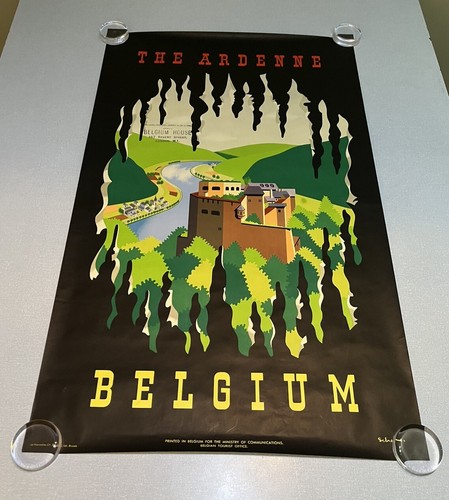 Vintage travel poster 1950 - travel, 1950’s