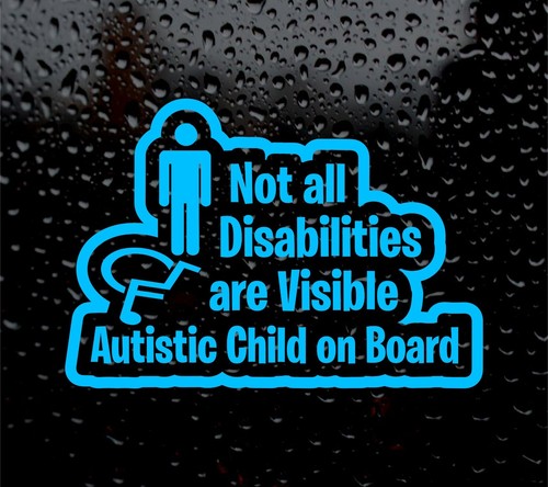 Not all disabilities - all, are