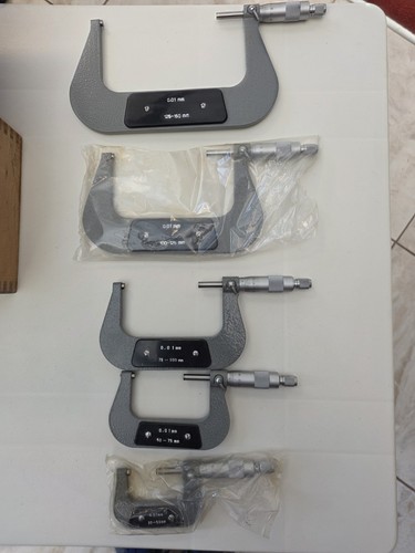 Micrometers metric set 5 - micrometers,