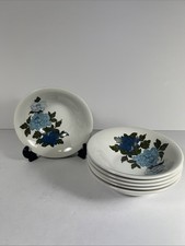 Barrat’s of Staffordshire Blue Harmony 6 Cereal bowls