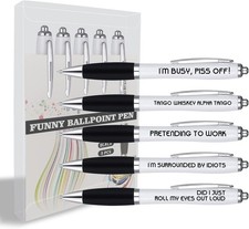 Funny Pens, 5 Pack Rude