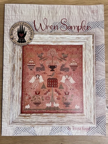 Wren sampler 315x266st cross - sampler, 315x266st.