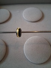 Trollbeads Black Gold Glass
