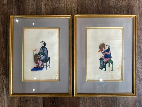 Two antique 19th - two, circa