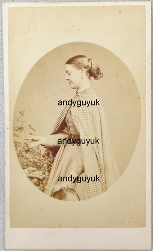 Cdv lady named - lady, miss