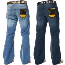 Mens jeans bootcut wide leg - mens,