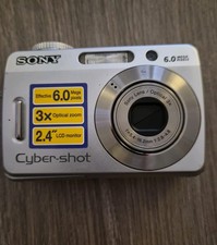 Sony Cyber-Shot DSC-S500 6.0MP Digital Camera (Tested Working) 