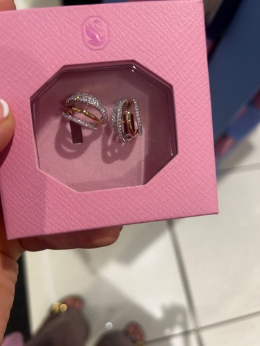 Swarovski hoop earrings - hoop,