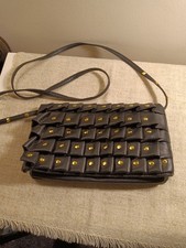 Zara Leather Crossbody Bag