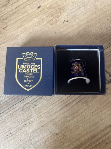 Limoges castel cobalt - limoges, blue