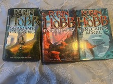 Robin Hobb Soldier Son Trilogy-  Shaman's Crossing SIGNED Hardbacks