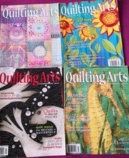 4 issues of QUILTING ARTS