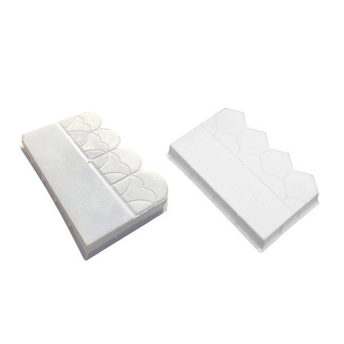 Concrete mold fence decor - ,