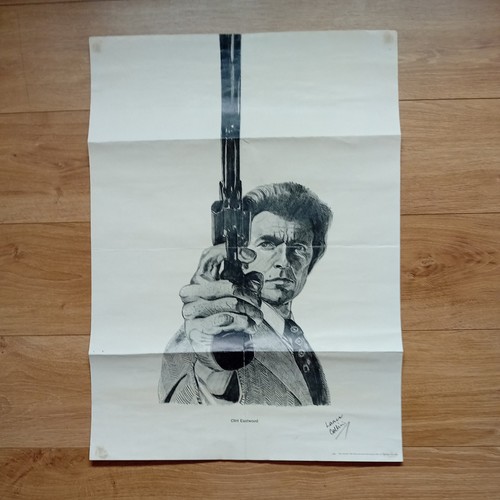 Dirty harry poster - 80's,