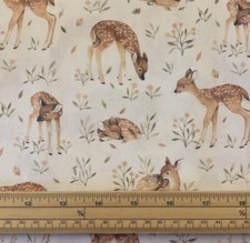 Fat Quarter Woodland Wildlife