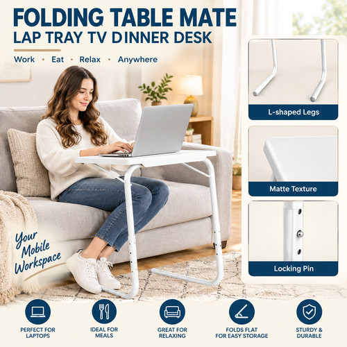 Table mate adjustable - adjustable, folding