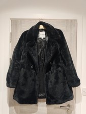 Steve Madden Black Faux Fur