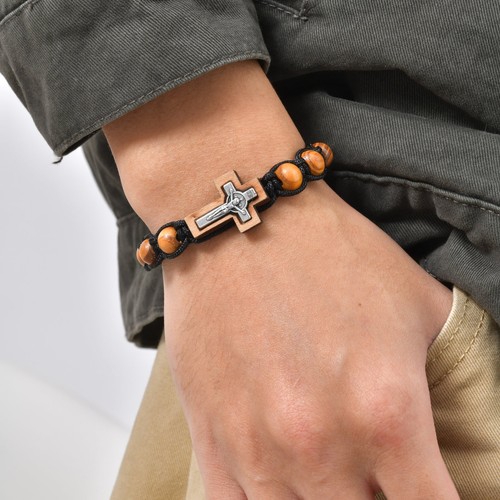 Vnox adjustable wood bead - adjustable,