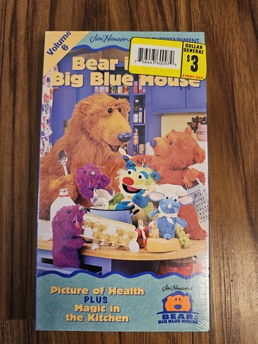 Bear big blue house - bear, new