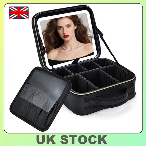 Led makeup bag with - led,