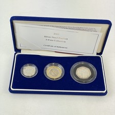 2003 silver proof piedfort - silver,