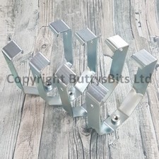 T2 VW Latebay Deluxe bumper overider mounts Set of 4 ,over riders