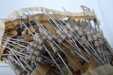 Resistor Metal Film Philips  5% X5 Off Original Vintage Resistors Drop Down Menu