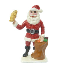 VINTAGE LEAD SANTA CLAUS
