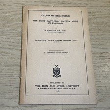 H Schubert THE FIRST CAST-IRON