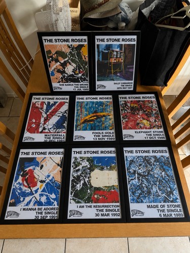 Stone roses wall art frame - stone,