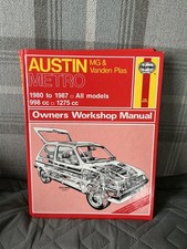 Haynes Manual - Austin Metro