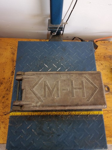 Antique farm cast iron massey - iron,