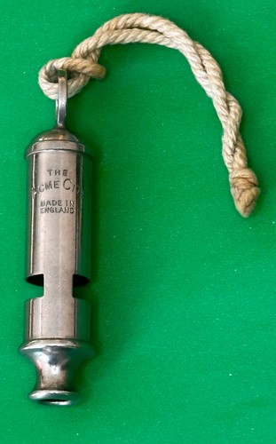 Vintage the acme city whistle - acme,