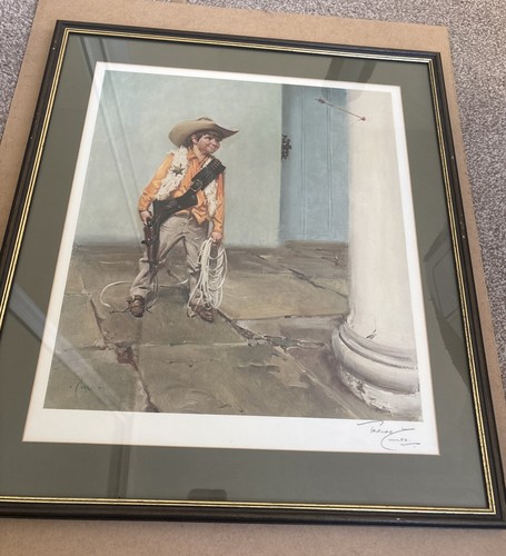 Terence cuneo framed signed - terence,