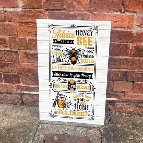 Advice from honey bee - advice, a