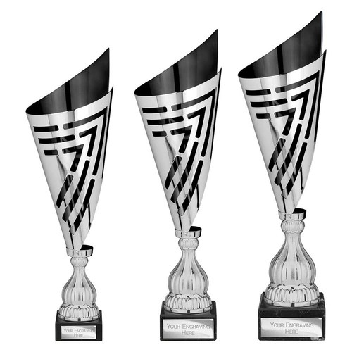 Silver and black arrow - arrow, cup