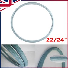 22/24" Wheelchair Tire Replacement Solid Tires Polyurethane Accessories Assembly