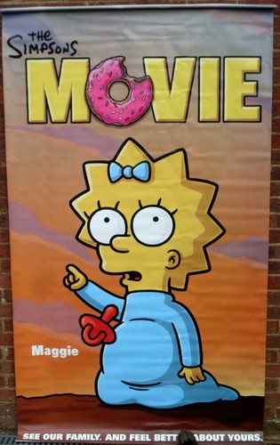 Cinema banner simpsons movie - cinema,