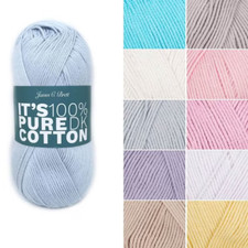 James C Brett Its Pure Cotton