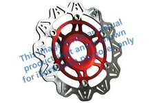EBC Brakes Vee Series Sport Bike Disc Red Hub 310mm For Suzuki VR3098RED