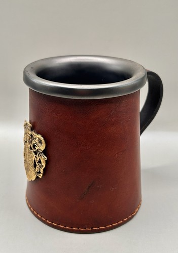Vintage real hide leather - hide,