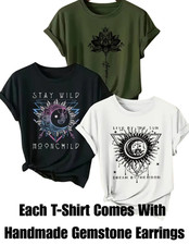 Boho Graphic T-Shirt Women’s