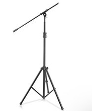 Pyle, Straight Microphone Stand, Heavy Duty Microphone Stand - with Stable Tripo