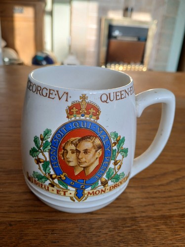 King george coronation mug - king, vi