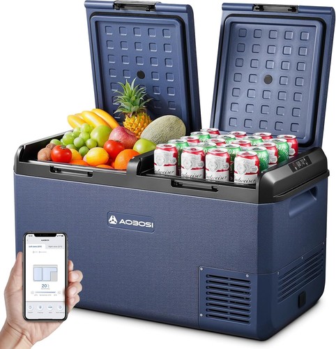 Aaobosi camping fridge 75l - fridge,