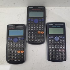 3 x Casio Scientific