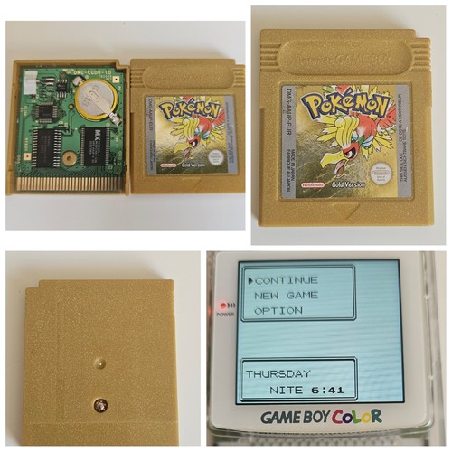 Pokémon gold version - gold, nintendo