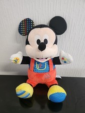 CLEMENTONI DISNEY BABY MICKEY MOUSE Play Learn Talking Plush Toy