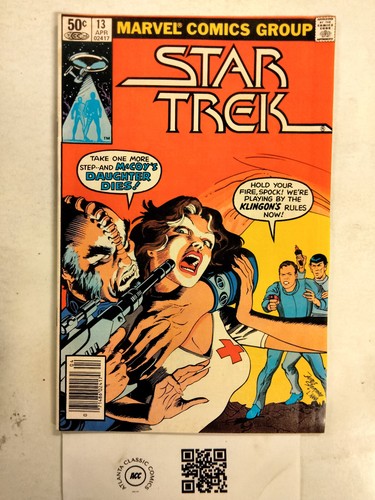 Star trek marvel comic - vf,