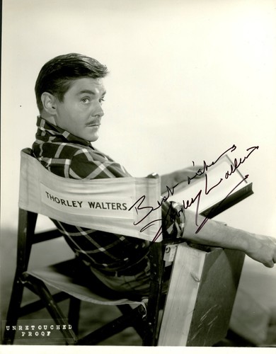 Thorley walters signed photo - walters,